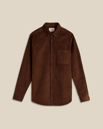 PORTUGUESE FLANNEL LOBO 2.0 SHIRT - BROWN