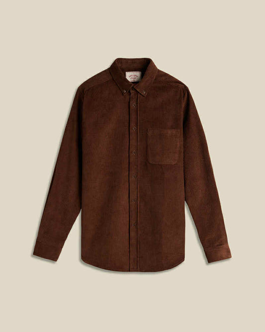 PORTUGUESE FLANNEL LOBO 2.0 SHIRT - BROWN