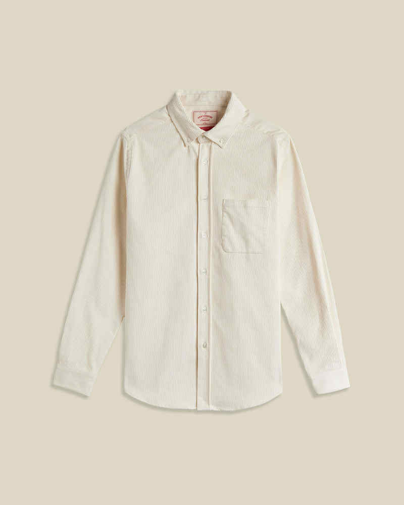 PORTUGUESE FLANNEL LOBO 2.0 SHIRT - ECRU