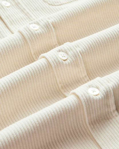 PORTUGUESE FLANNEL LOBO 2.0 SHIRT - ECRU