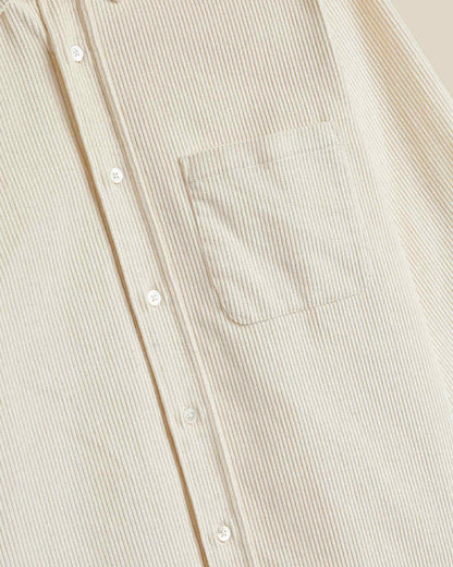 PORTUGUESE FLANNEL LOBO 2.0 SHIRT - ECRU