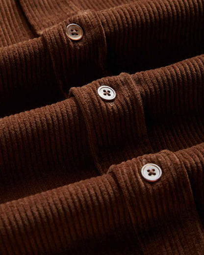 PORTUGUESE FLANNEL LOBO 2.0 SHIRT - BROWN