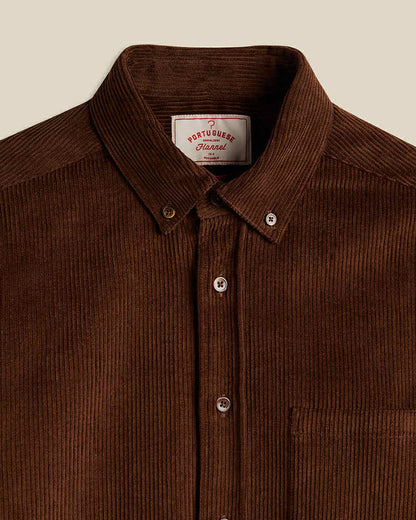 PORTUGUESE FLANNEL LOBO 2.0 SHIRT - BROWN