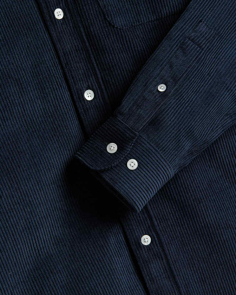 PORTUGUESE FLANNEL LOBO 2.0 SHIRT - NAVY