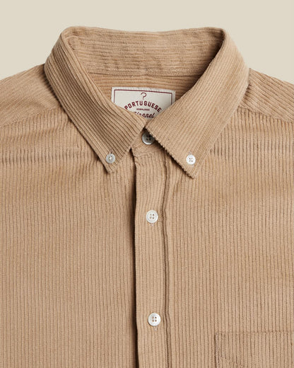 PORTUGUESE FLANNEL LOBO SHIRT - BEIGE