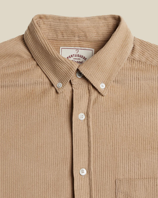 PORTUGUESE FLANNEL LOBO SHIRT - BEIGE