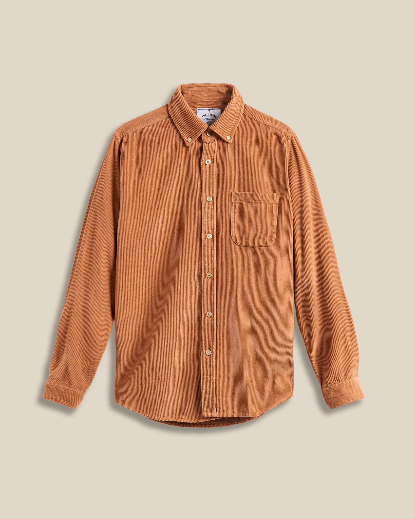 PORTUGUESE FLANNEL LOBO SHIRT - BRICK