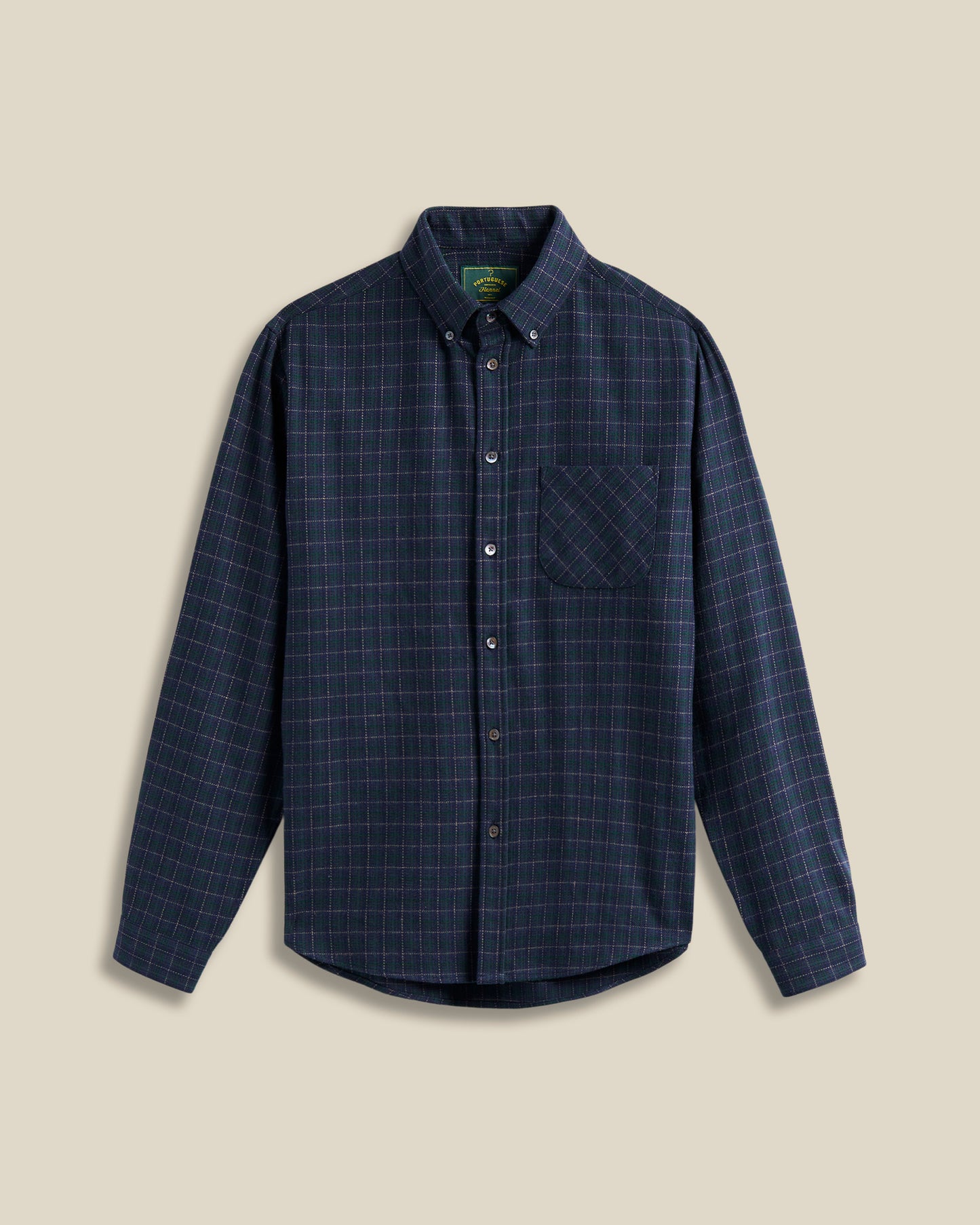 PORTUGUESE FLANNEL MINERVA SHIRT - BLUEISH