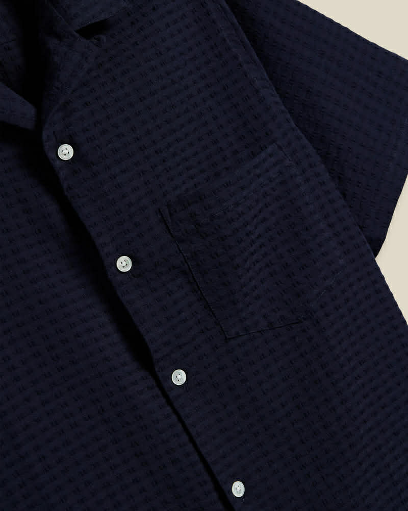 PORTUGUESE FLANNEL MONDEGO - NAVY