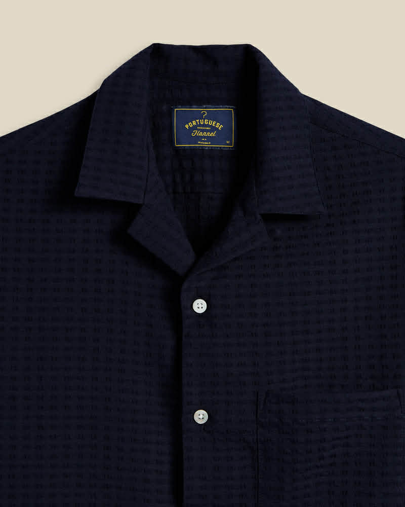 PORTUGUESE FLANNEL MONDEGO - NAVY