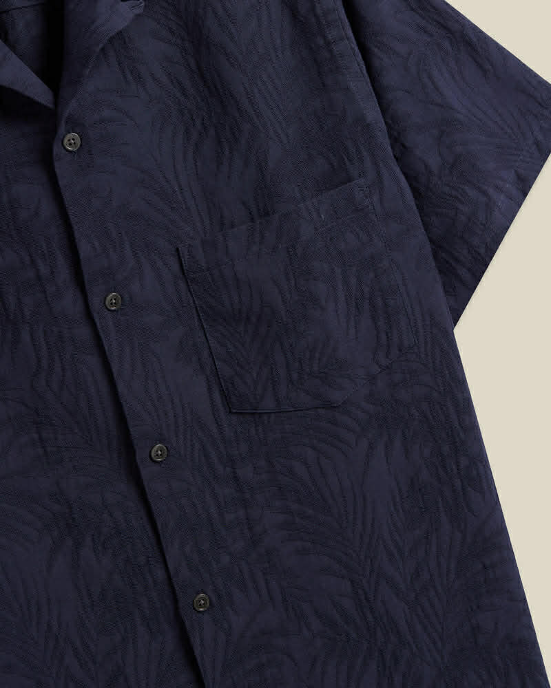 PORTUGUESE FLANNEL PALM - NAVY