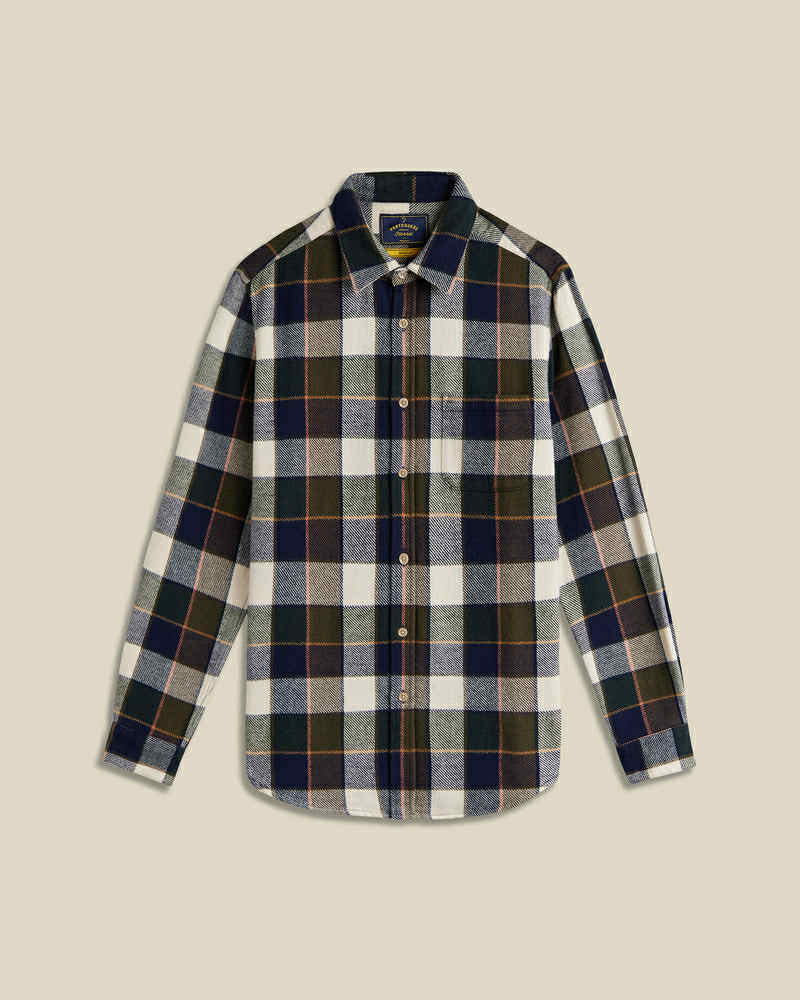 PORTUGUESE FLANNEL PINE - NAVY