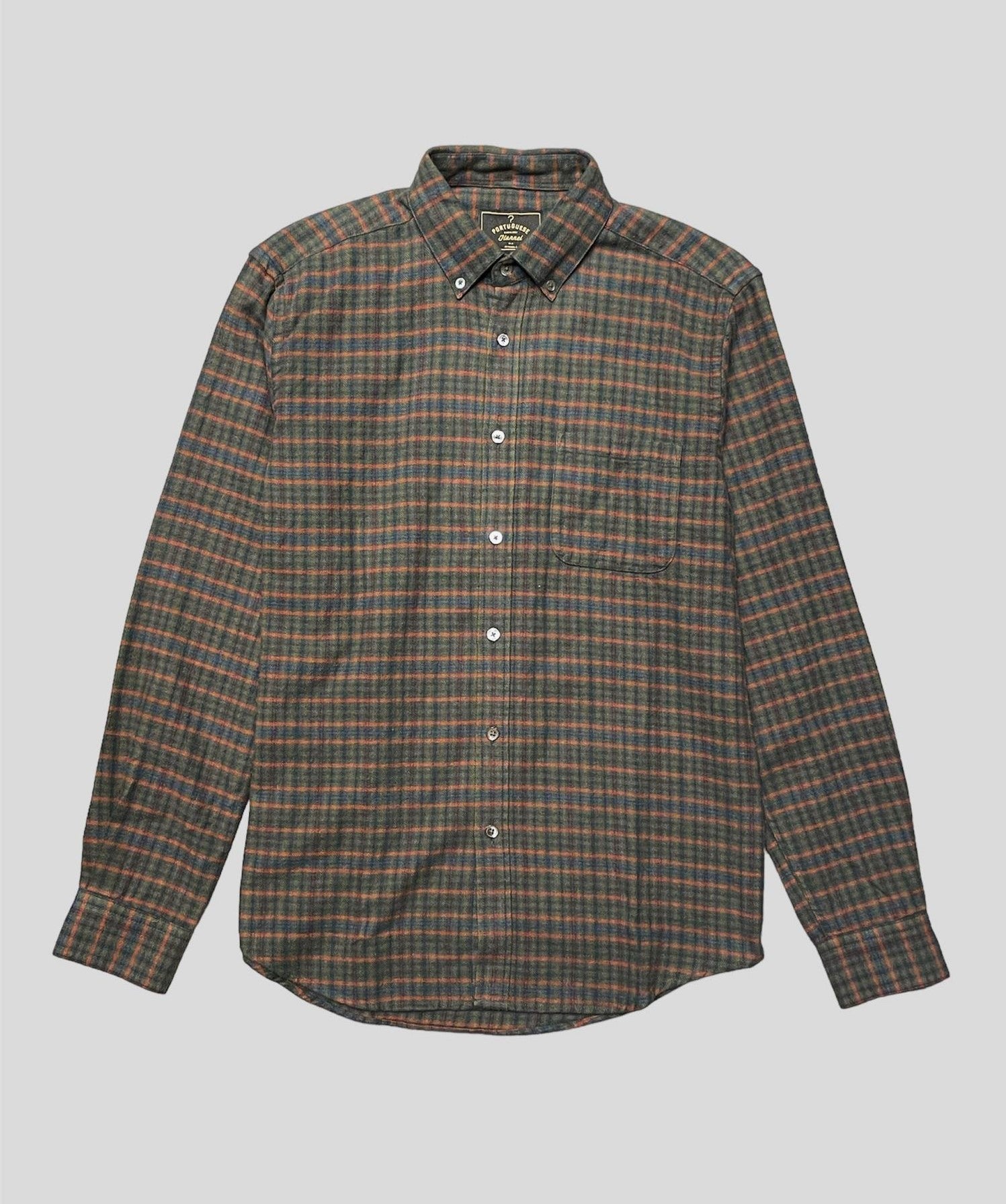 PORTUGUESE FLANNEL PORTFREE SHIRT - GREEN