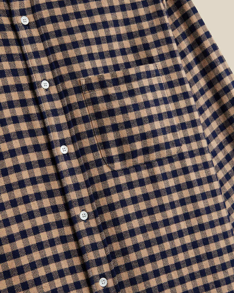 PORTUGUESE FLANNEL ROCA - BROWN