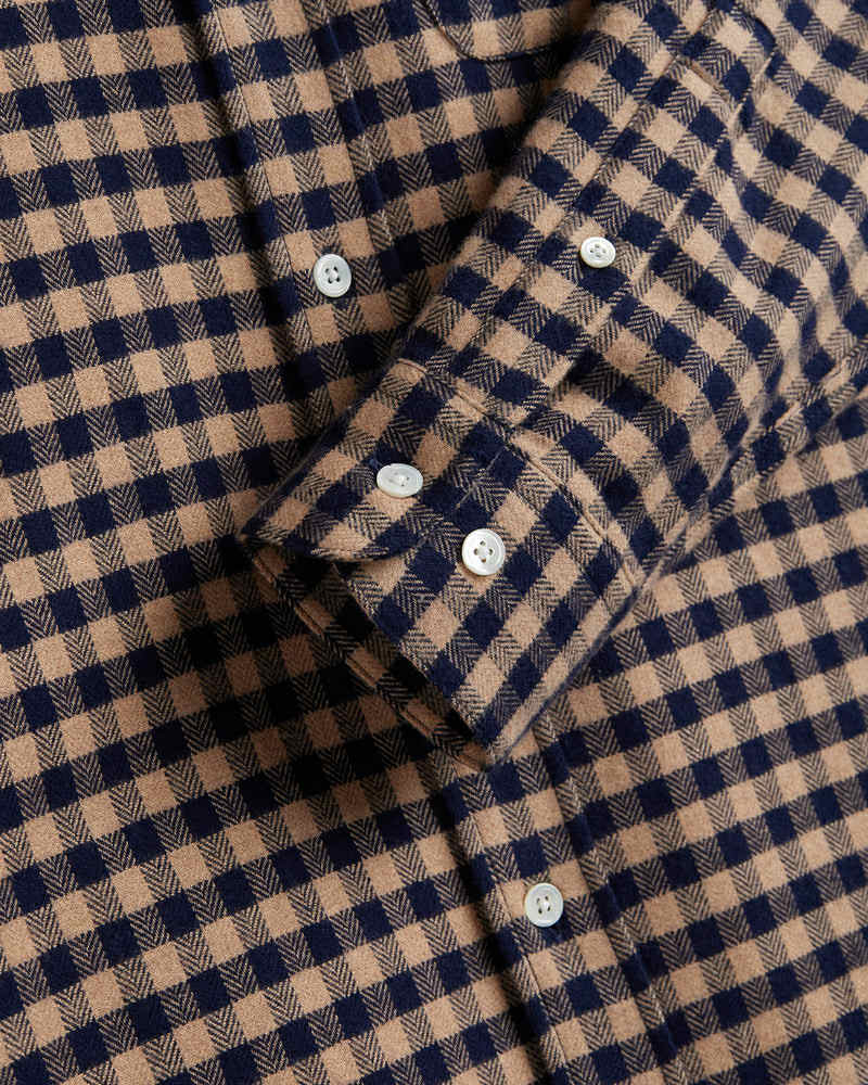 PORTUGUESE FLANNEL ROCA - BROWN