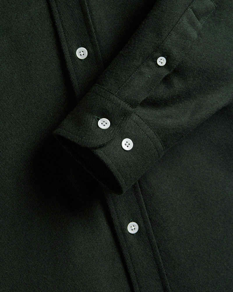 PORTUGUESE FLANNEL TECA 2.0 SHIRT - FOREST GREEN