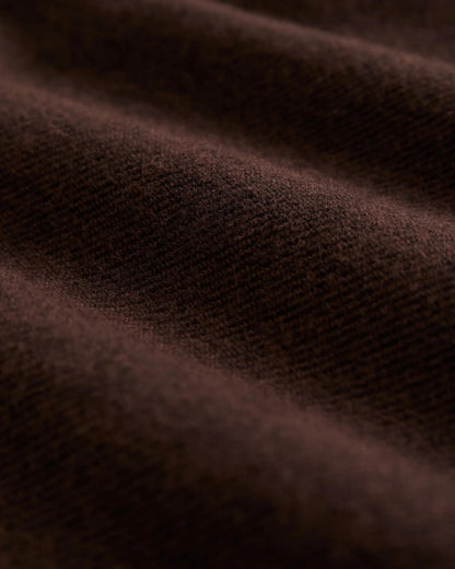 PORTUGUESE FLANNEL TECA SHIRT - BROWN