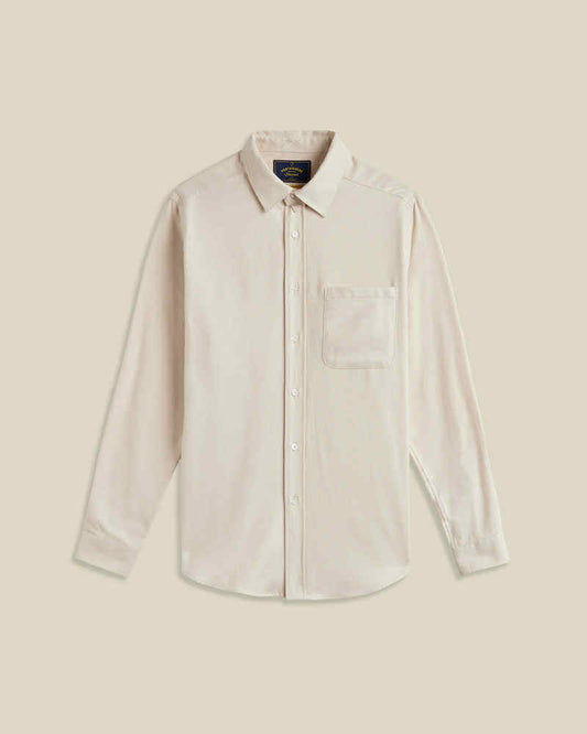 PORTUGUESE FLANNEL TECA 2.0 SHIRT - ECRU