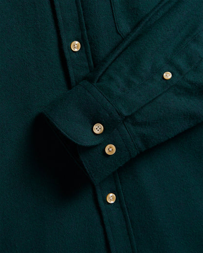 PORTUGUESE FLANNEL TECA SHIRT - GREEN
