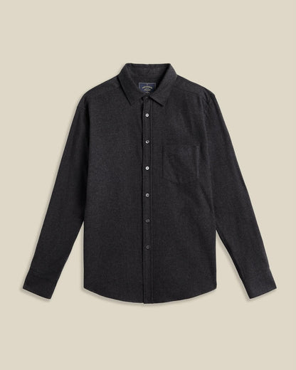 PORTUGUESE FLANNEL TECA SHIRT - GREY