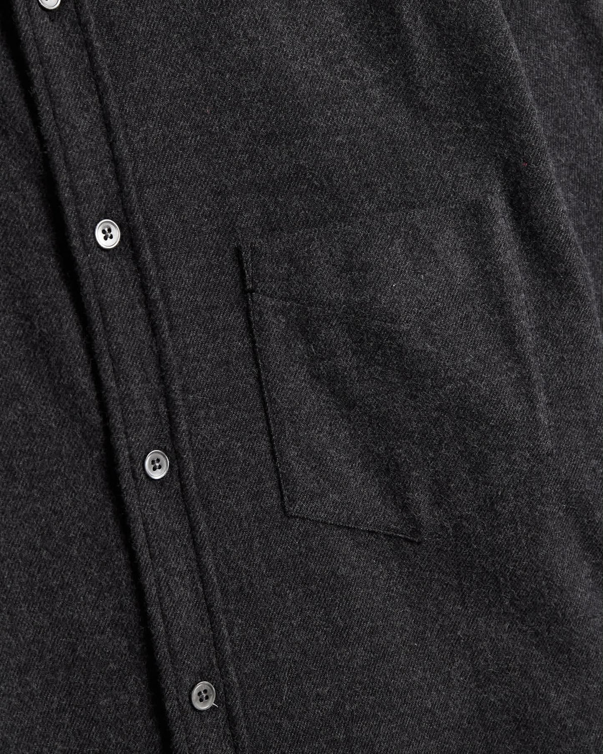 PORTUGUESE FLANNEL TECA SHIRT - GREY