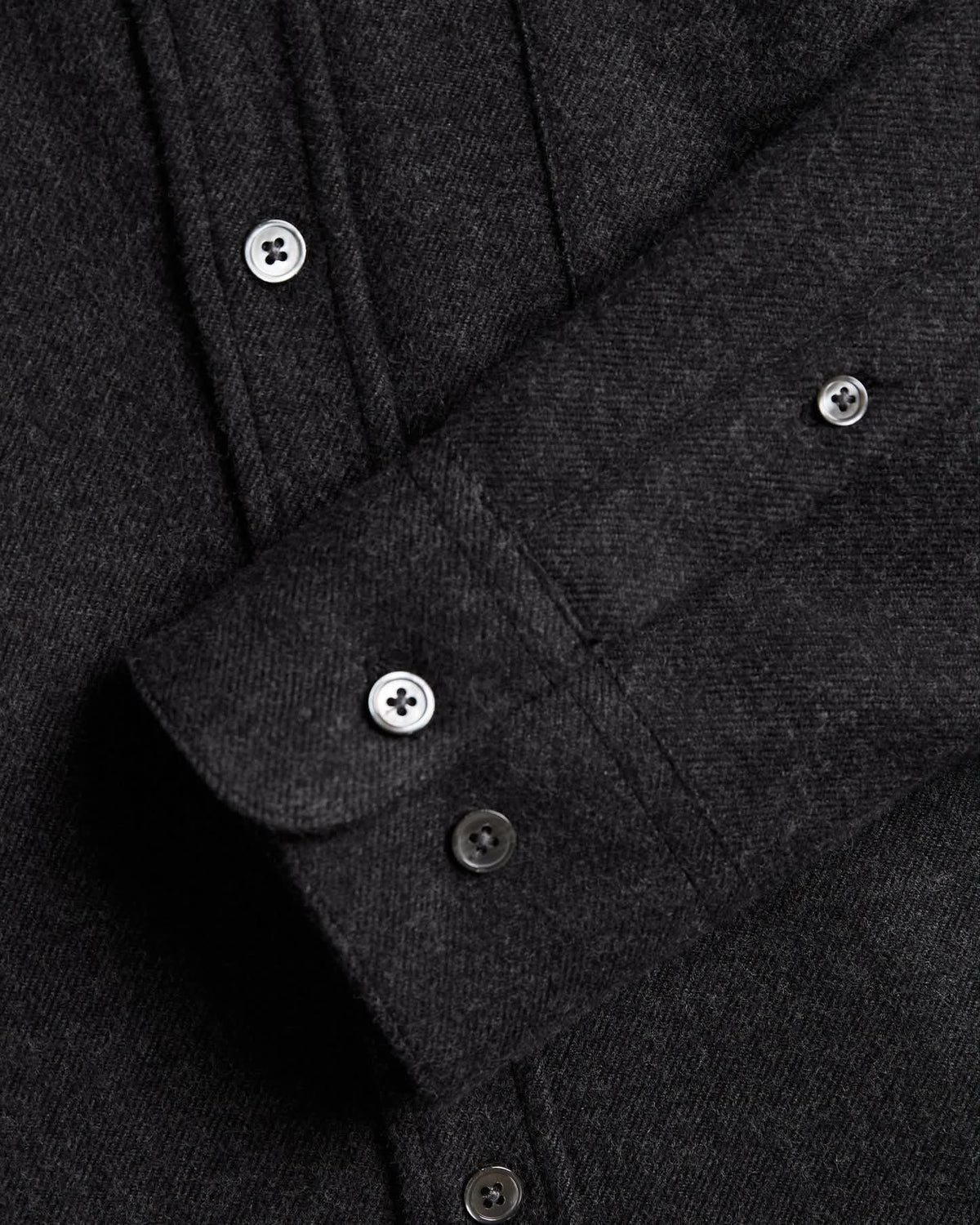 PORTUGUESE FLANNEL TECA SHIRT - GREY