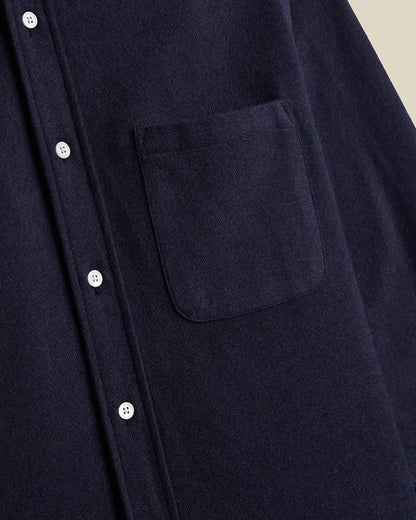 PORTUGUESE FLANNEL TECA SHIRT - NAVY