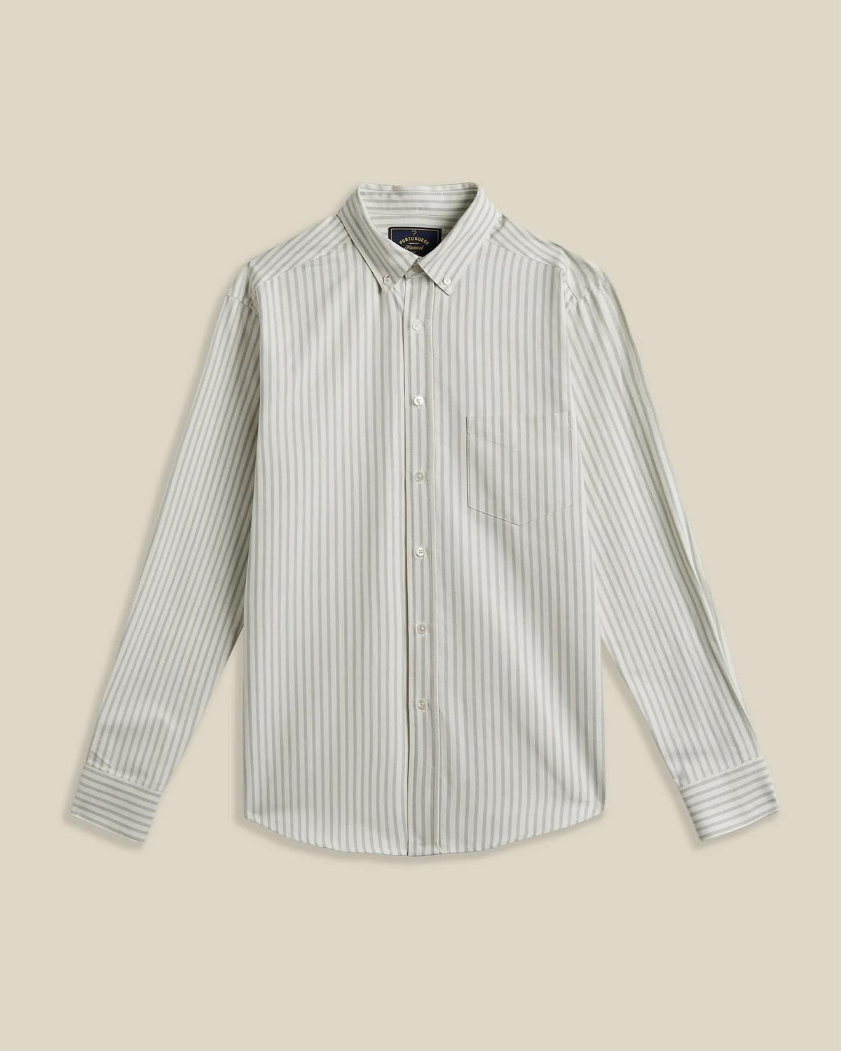 PORTUGUESE FLANNEL MONTEBELO STRIPE - GREEN