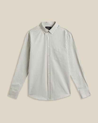 PORTUGUESE FLANNEL MONTEBELO STRIPE - GREEN