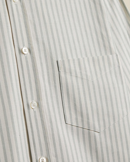 PORTUGUESE FLANNEL MONTEBELO STRIPE - GREEN