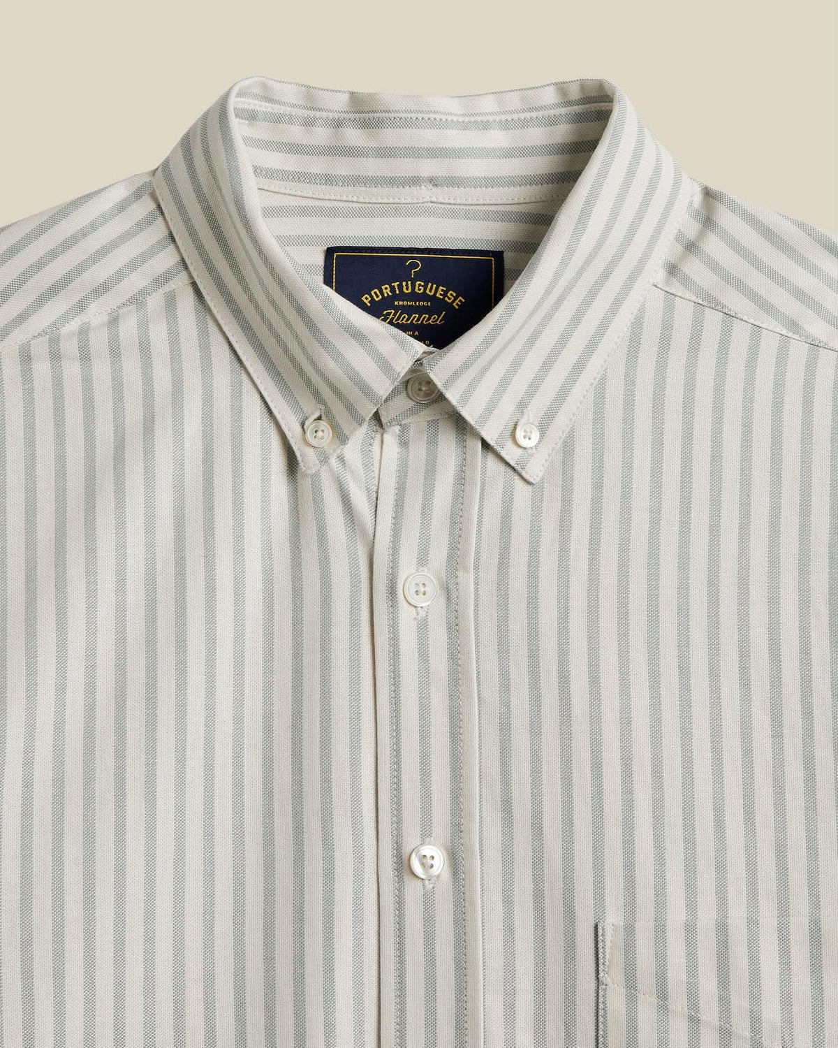 PORTUGUESE FLANNEL MONTEBELO STRIPE - GREEN