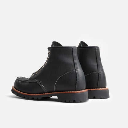 RED WING SHOES 6" CLASSIC ROUGHNECK MOC TOE 2949 - BLACK OIL SLICK