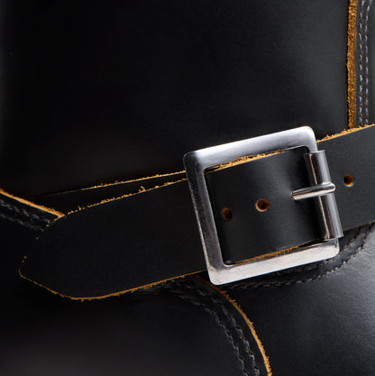 RED WING SHOES ENGINEER 2966 - BLACK KLONDIKE