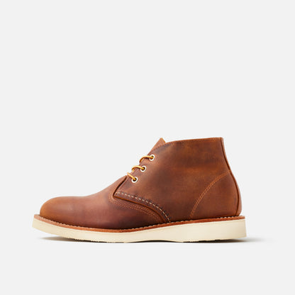 RED WING SHOES WORKS CHUKKA 3137 - COPPER ROUGH & TOUGH