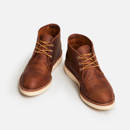 RED WING SHOES WORKS CHUKKA 3137 - COPPER ROUGH & TOUGH