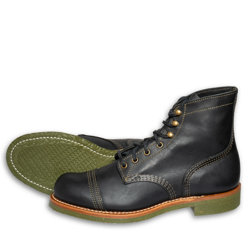 RED WING SHOES IRON RANGER 4331 RIDERS ROOM - BLACK HARNESS