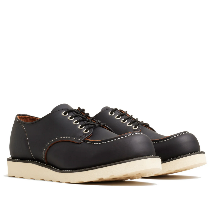 RED WING SHOES SHOP MOC TOE OXFORD 8090 - BLACK PRAIRIE