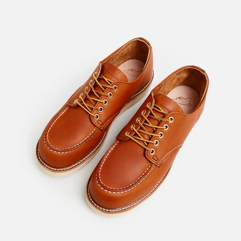 RED WING SHOES SHOP MOC TOE OXFORD 8092 - ORO LEGACY