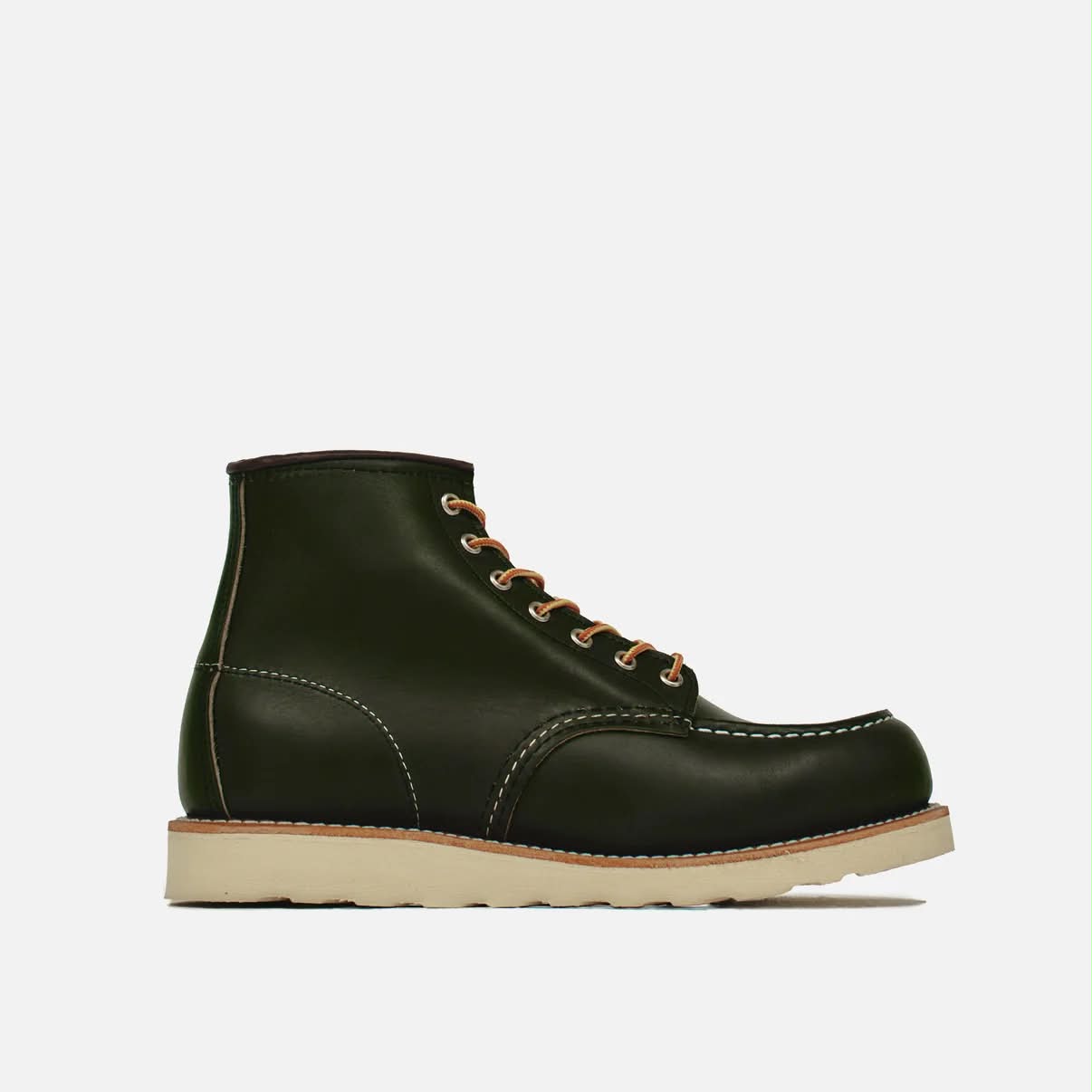 RED WING SHOES 6" CLASSIC MOC TOE 8180 KANGATAN - GREEN PORTAGE