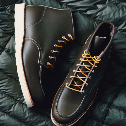 RED WING SHOES 6" CLASSIC MOC TOE 8180 KANGATAN - GREEN PORTAGE