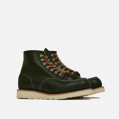 RED WING SHOES 6" CLASSIC MOC TOE 8180 KANGATAN - GREEN PORTAGE