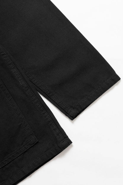 SERVICE WORKS CANVAS CHORE SHIRT - BLACK