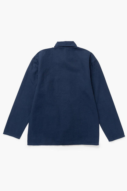 SERVICE WORKS CANVAS CHORE SHIRT - NAVY