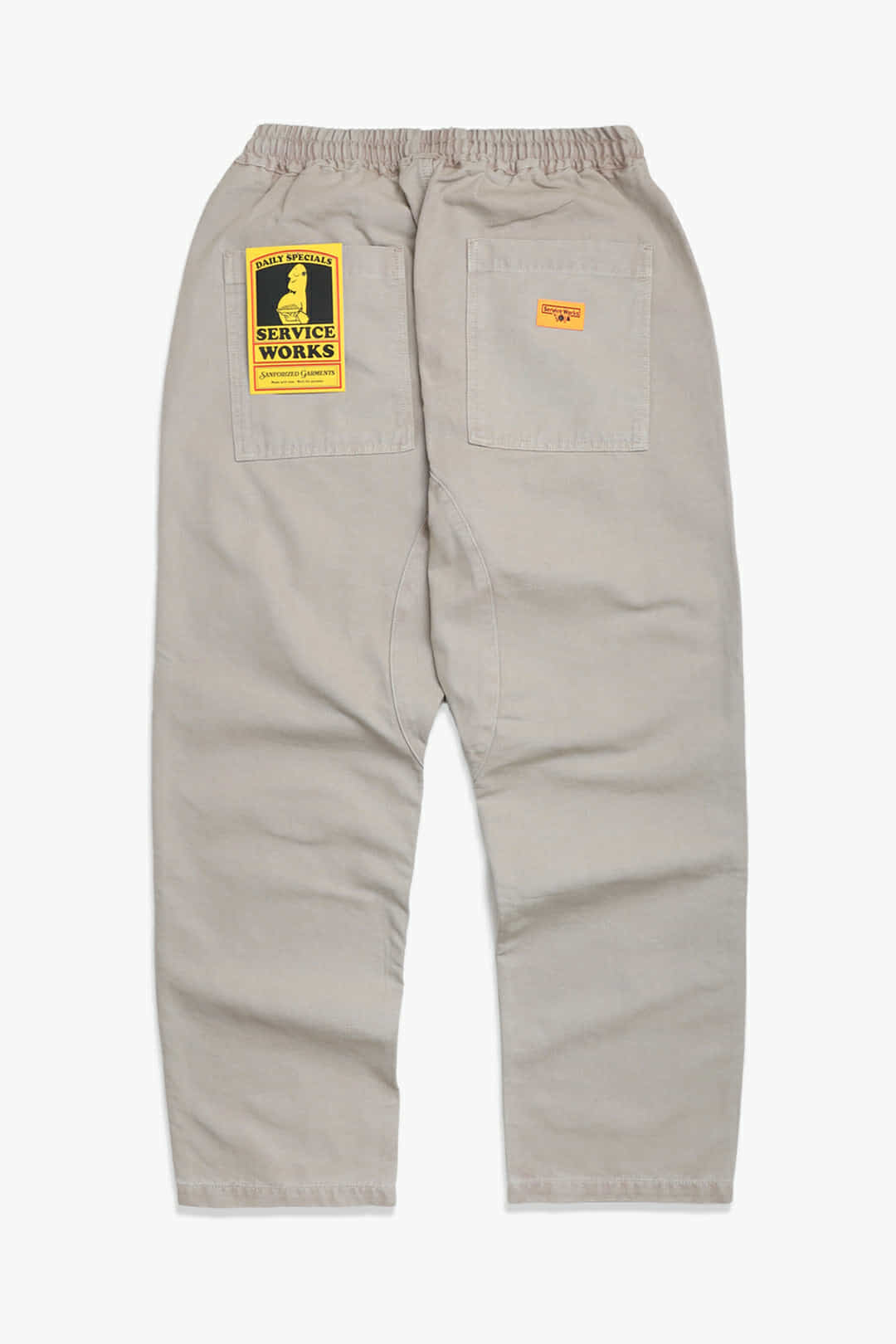 SERVICE WORKS CANVAS CHEF PANTS - STONE