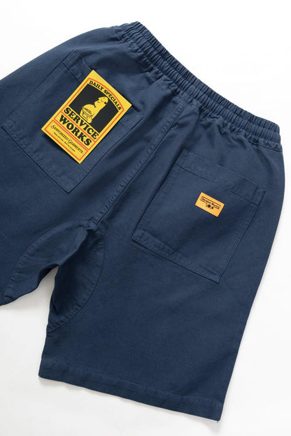SERVICE WORKS CANVAS CHEF SHORTS - NAVY