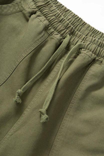 SERVICE WORKS CANVAS CHEF SHORTS - OLIVE