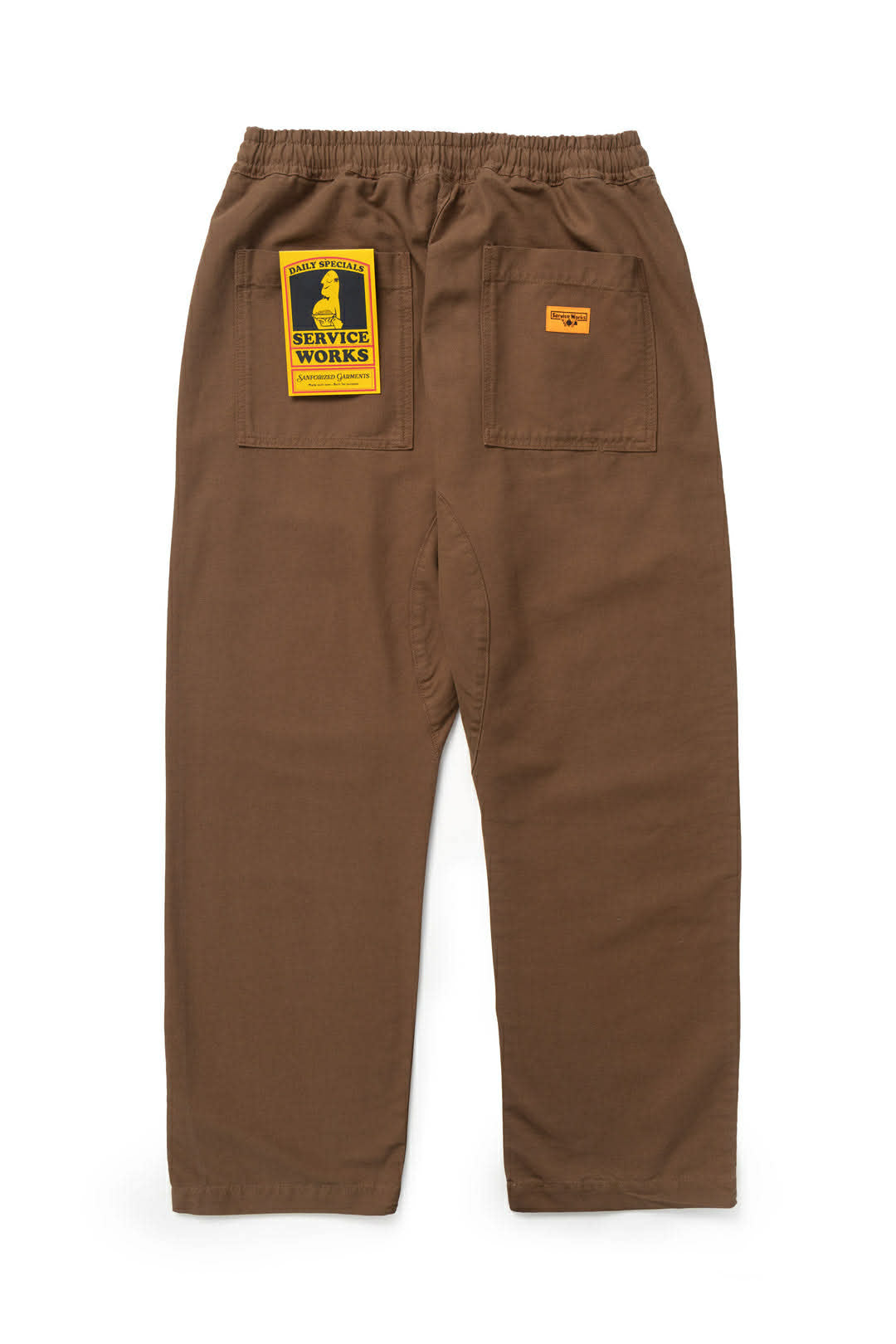 SERVICE WORKS CANVAS CHEF PANTS - BARK