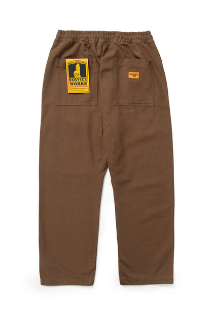 SERVICE WORKS CANVAS CHEF PANTS - BARK