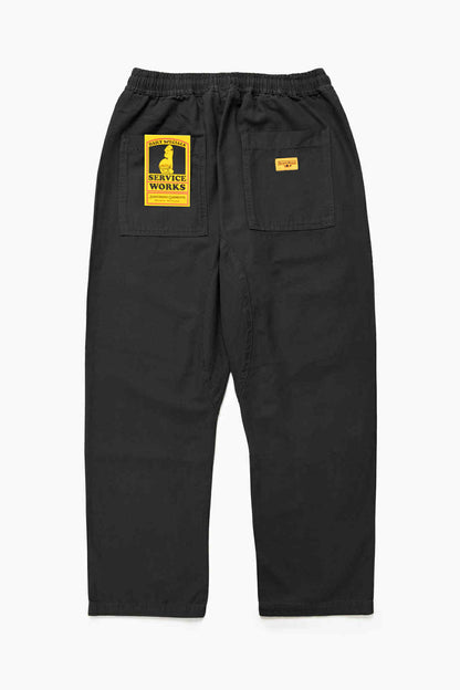 SERVICE WORKS CANVAS CHEF PANTS - BLACK