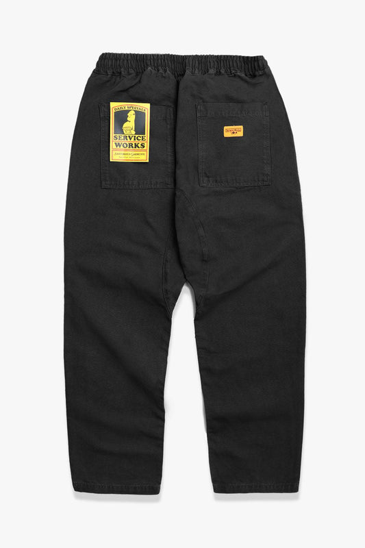 SERVICE WORKS CANVAS CHEF PANTS - BLACK